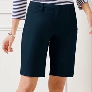 Talbots Women's Navy Bermuda Shorts